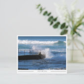 Cronulla Ocean Bath – Sydney Australien Postkarte (Stehend Vorderseite)