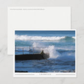 Cronulla Ocean Bath – Sydney Australien Postkarte (Vorne/Hinten)