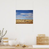 Crook Landkreis, Hay Bales Poster (Küche)