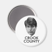 CROOK LANDKREIS MAGNET (Vorderseite/Rückseite)