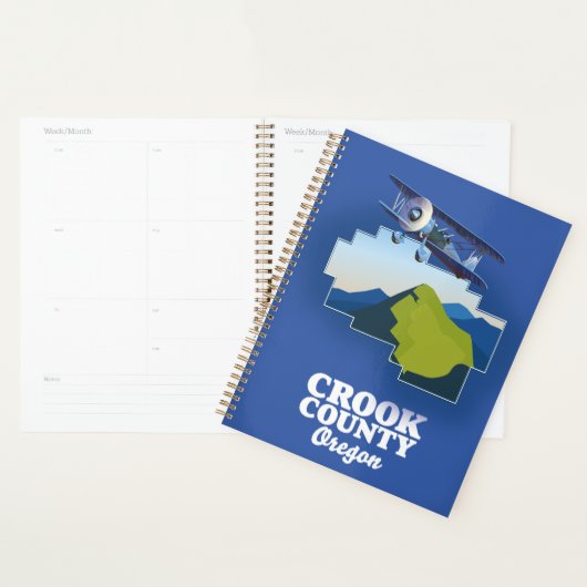 Crook Landkreis Oregon Karte Planer (Anzeige)