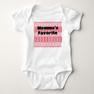 Crooked Candy Canes Baby Strampler