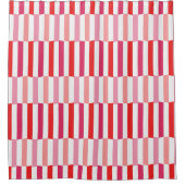Crooked Candy Canes Duschvorhang (Vorderseite)
