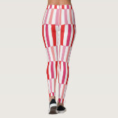 Crooked Candy Canes Leggings (Rückseite)
