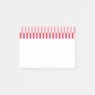 Crooked Candy Canes Post-it Klebezettel
