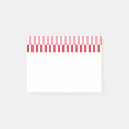 Crooked Candy Canes Post-it Klebezettel (Vorderseite)