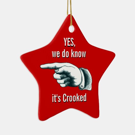 Crooked Christmas Tree Gift Ornament (Rechts)