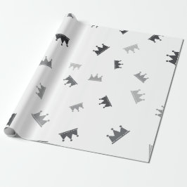 Crooked Crowns | Luxuriöse Hochzeiten Geschenkpapier