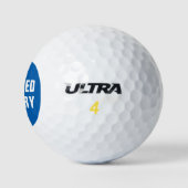 Crooked Hillary Elections 2016 Golfball (Logo)