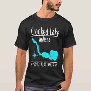 Crooked Lake Indiana T-Shirt