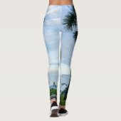 Crooked Palm Trees Leggings (Rückseite)