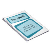 Crooked-Quadrate-Notebook Notizblock (Rechte Seite)