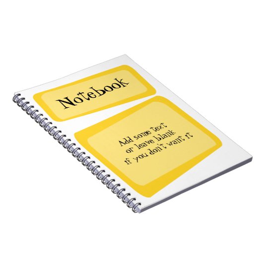 Crooked-Quadrate-Notebook Notizblock (Rechte Seite)