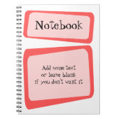 Crooked-Quadrate-Notebook Notizblock (Vorderseite)