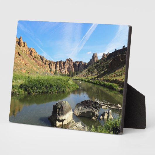 Crooked River, OR Fotoplatte (Seite)