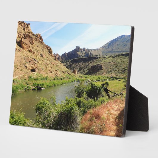 Crooked River, OR Fotoplatte (Seite)