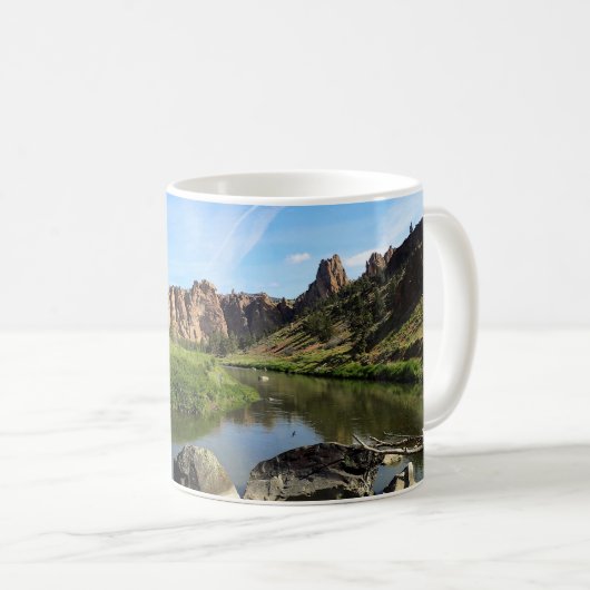 Crooked River, OR Kaffeetasse (VorderseiteRechts)