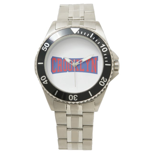 CROOKLYN, NYC ARMBANDUHR (Vorderseite)