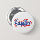 Crooklyn, NYC Button (Vorne & Hinten)