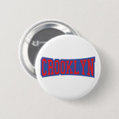 CROOKLYN, NYC BUTTON (Vorne & Hinten)