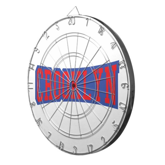 CROOKLYN, NYC DARTSCHEIBE (Vorderseite rechts)