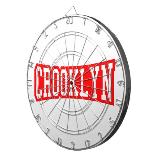 CROOKLYN, NYC DARTSCHEIBE (Vorderseite rechts)