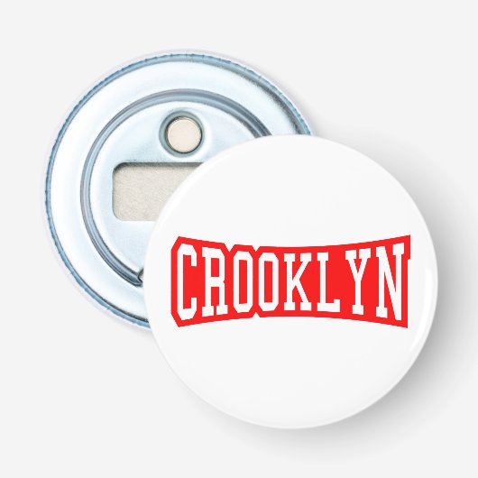 CROOKLYN, NYC FLASCHENÖFFNER (Vorderseite)