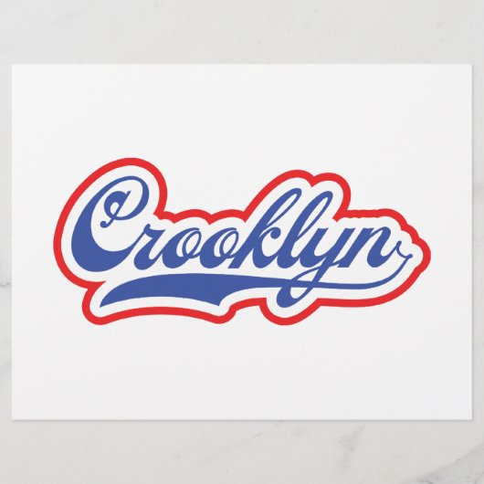 Crooklyn, NYC Flyer (Hinten)