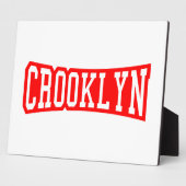 CROOKLYN, NYC FOTOPLATTE (Seite)