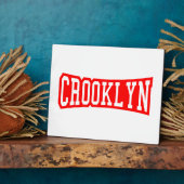 CROOKLYN, NYC FOTOPLATTE (Seite)