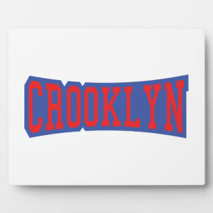 CROOKLYN, NYC FOTOPLATTE