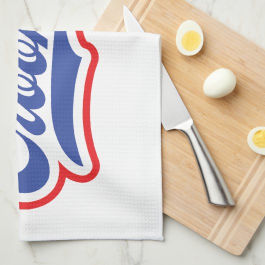 Crooklyn, NYC Geschirrtuch (Viertel Falte)