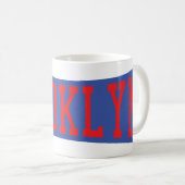 CROOKLYN, NYC KAFFEETASSE (VorderseiteRechts)