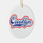 Crooklyn, NYC Keramik Ornament (Rechts)