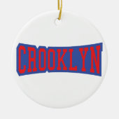 CROOKLYN, NYC KERAMIK ORNAMENT (Vorne)