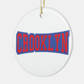 CROOKLYN, NYC KERAMIK ORNAMENT (Links)