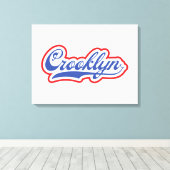 Crooklyn, NYC Leinwanddruck (Insitu (Holzboden))