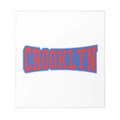 CROOKLYN, NYC NOTIZBLOCK (Vorderseite)