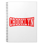 CROOKLYN, NYC NOTIZBLOCK (Vorderseite)