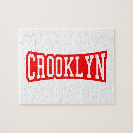 CROOKLYN, NYC PUZZLE (Horizontal)
