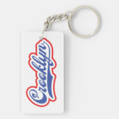 Crooklyn, NYC Schlüsselanhänger (Rückseite)