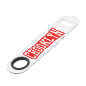 CROOKLYN, NYC SPEED FLASCHENÖFFNER (Vorderseite Schrägansicht)