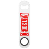 CROOKLYN, NYC SPEED FLASCHENÖFFNER (Rückseite)