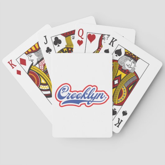 Crooklyn, NYC Spielkarten (Rückseite)