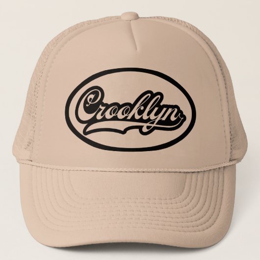 Crooklyn, NYC Truckerkappe (Vorderseite)