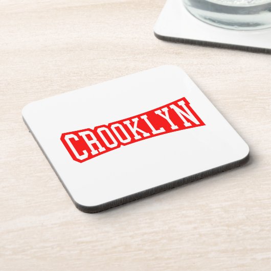 CROOKLYN, NYC UNTERSETZER (Linke Seite)