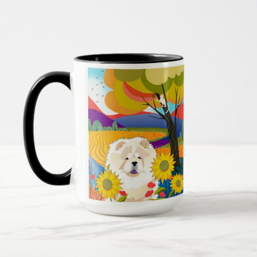 CROP-Chow-Klassische Tasse wählen Farbe (Links)