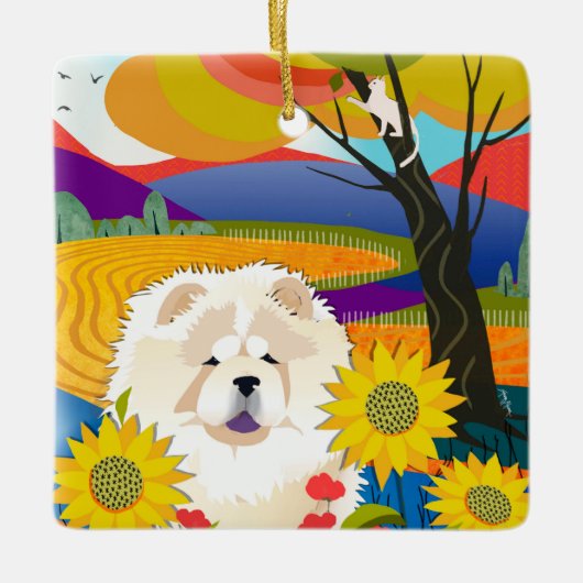 CROP Chow Ornament (Vorderseite)