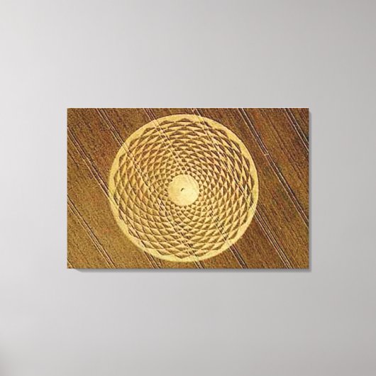 Crop Circle-36"x24"Gallery Leinwand (Vorderseite)