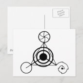 Crop Circle 7 Postkarte (Vorne/Hinten)
